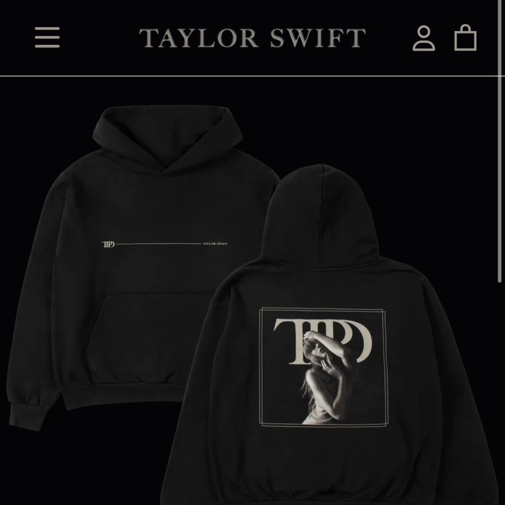 TTPD Special Edition Spotify Hoodie: Taylor Swift Tortured Poets Department